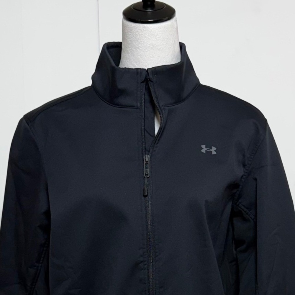 Under Armour Jacket Womens XL Black Storm ColdGear Infrared Shield 2.0 Full Zip